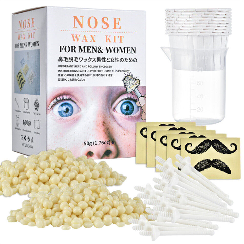 Nose and Ear Hair Removal Wax Kit