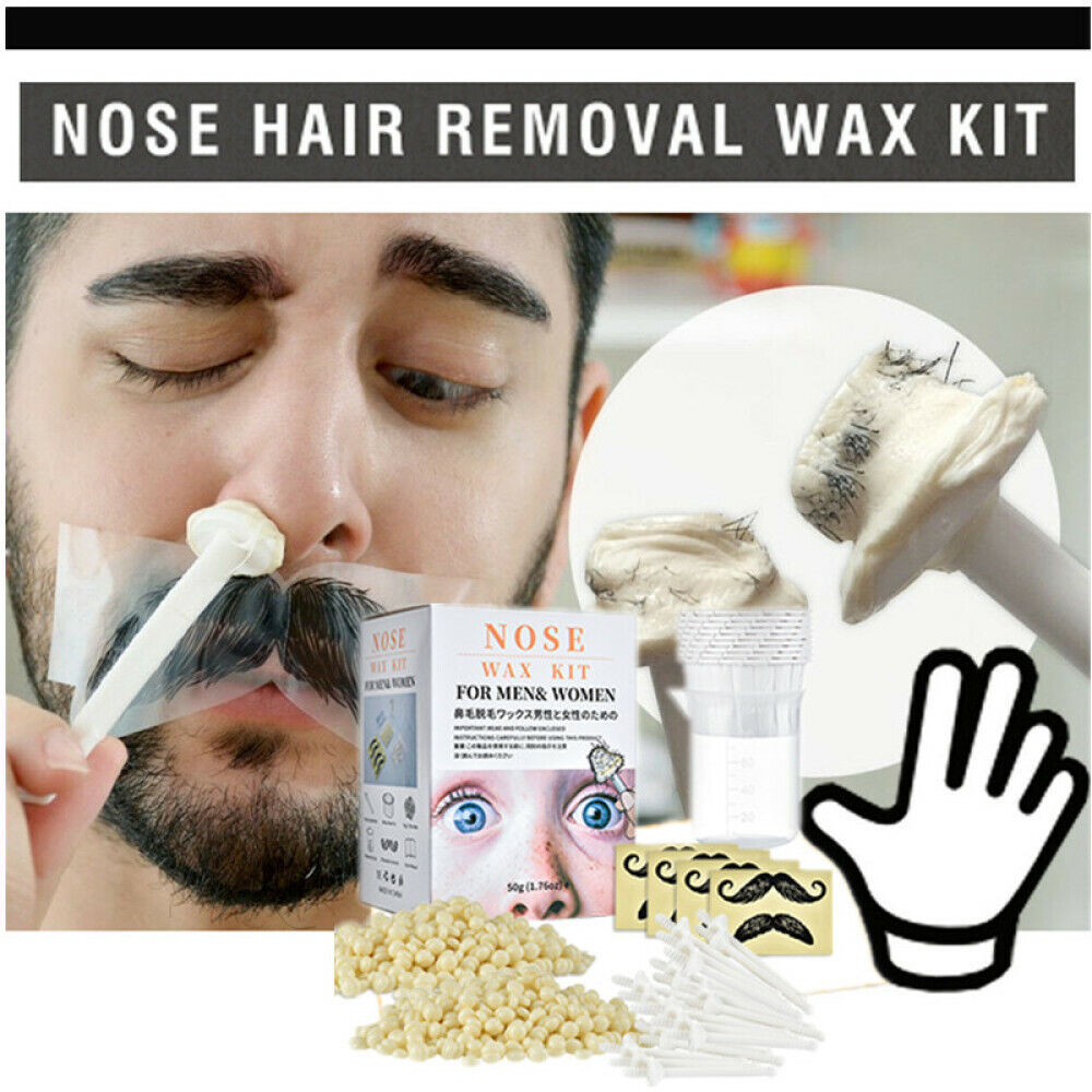 Nose and Ear Hair Removal Wax Kit