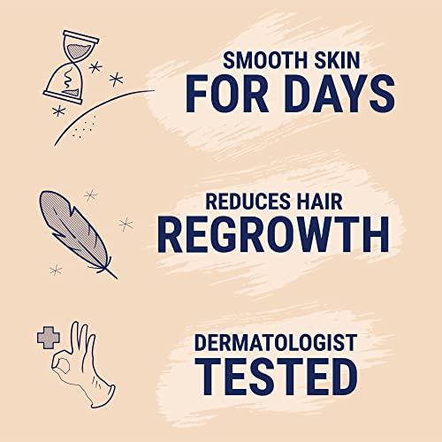 Nair Face Cream Hair Remover with Almond Oil