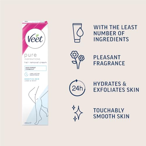 Veet Aloe Vera Hair Removal Cream for Sensitive Skin