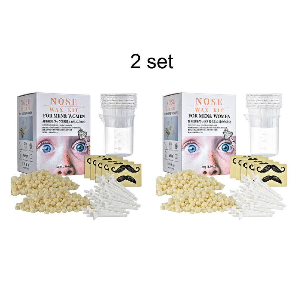 Nose and Ear Hair Removal Wax Kit