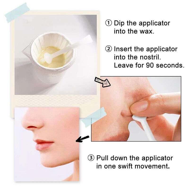 Nose and Ear Hair Removal Wax Kit