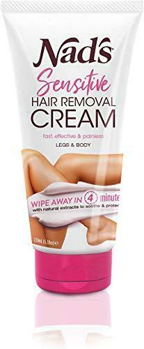 NAD'S Sensitive Hair Removal Cream, 145 ml