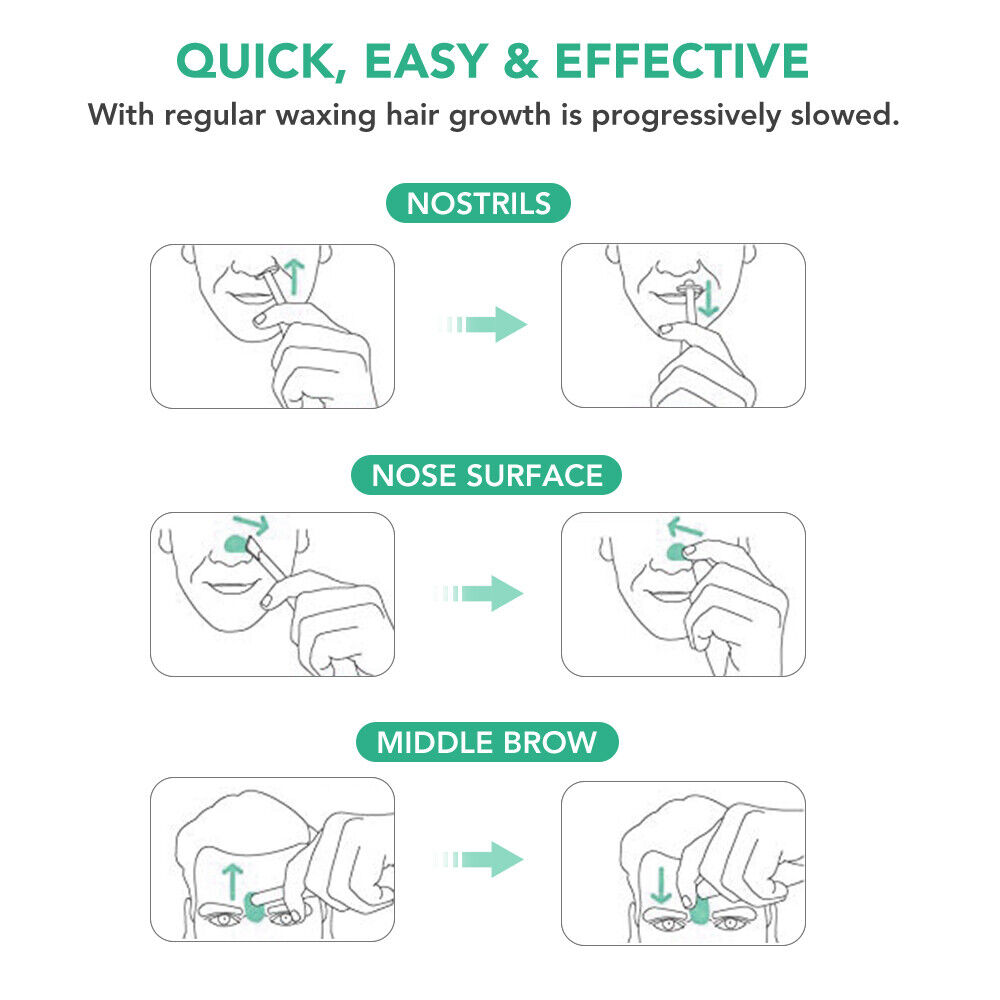 Nose and Ear Hair Removal Wax Kit