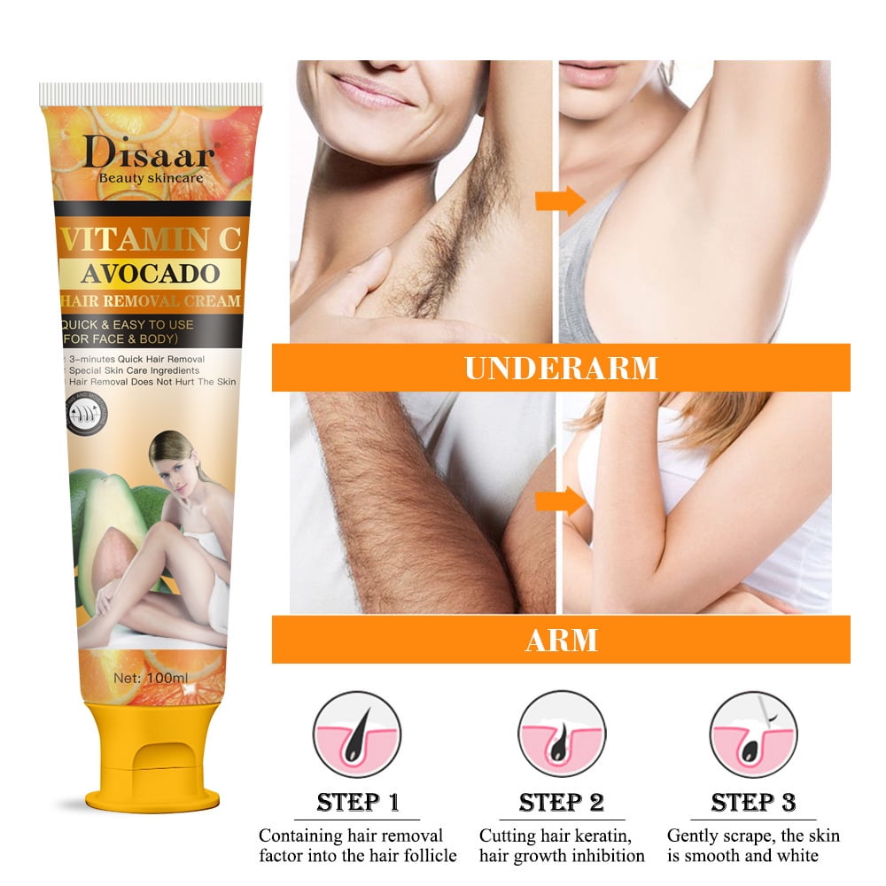 Gentle Hair Removal Cream for Sensitive Skin