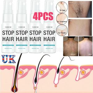 Permanent Hair Removal Spray for Men and Women