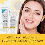 Gigi Facial Hair Removal and Soothing Cream Set