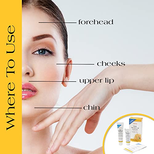 Gigi Facial Hair Removal and Soothing Cream Set