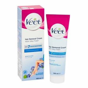 Veet Sensitive Skin Hair Removal Cream 100ml
