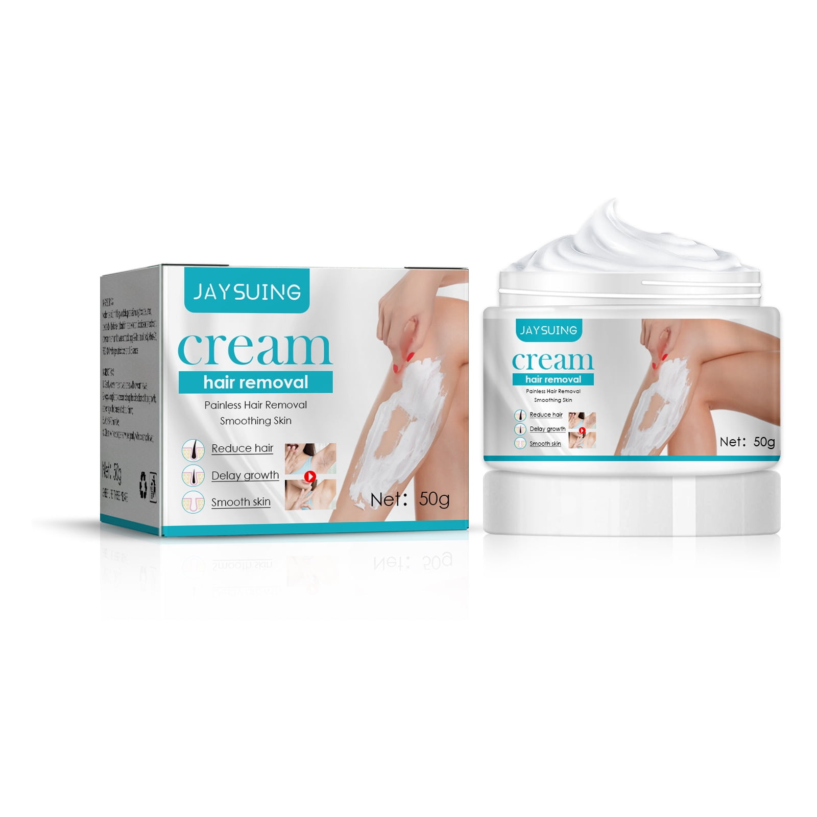 Women’s Painless Hair Removal Cream for Legs & Bikini
