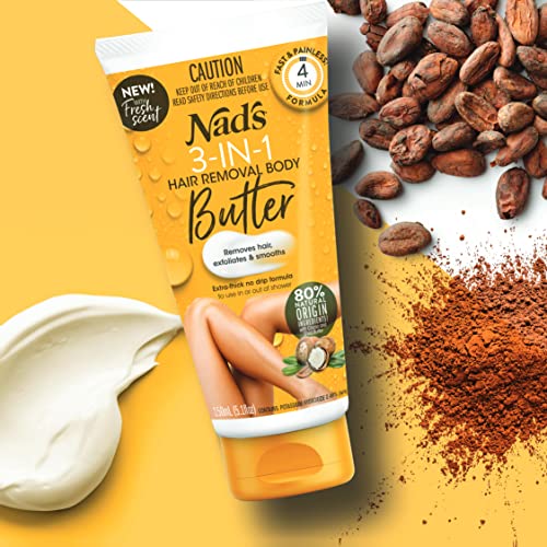Nad's 3-in-1 Soothing Hair Removal Butter for Women