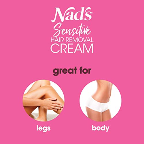 NAD'S Sensitive Hair Removal Cream, 145 ml