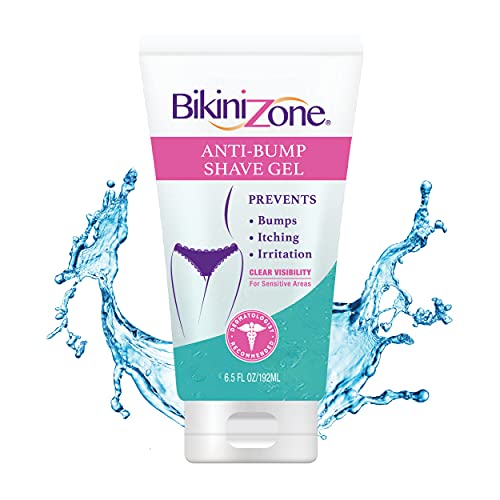Anti-bump shave gel for smooth skin