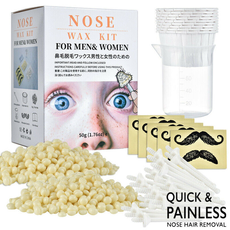 Painless Nose and Ear Hair Wax Kit