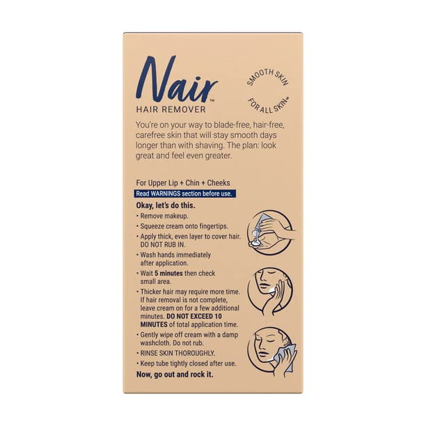 Nair Face Hair Remover Cream 60 ml