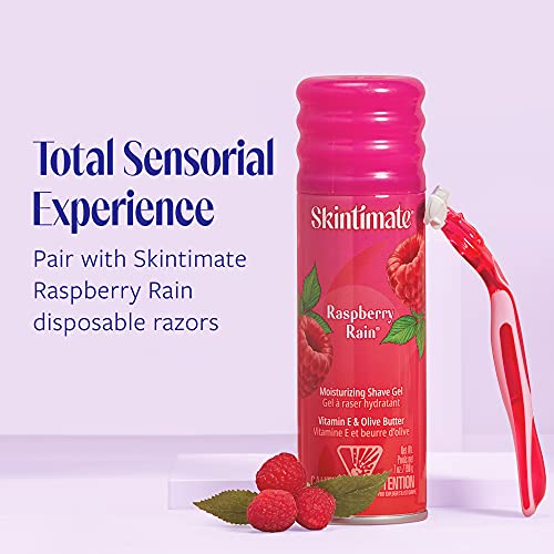 Skintimate Raspberry Rain Shave Gel (3-Pack)