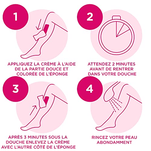 Veet Shower Hair Removal Cream for Sensitive Skin