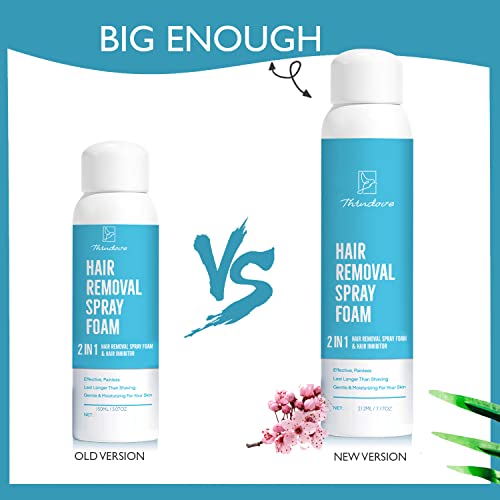 Natural Hair Removal Spray Foam - Latest Formula