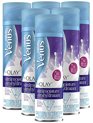 Venus Gillette Olay Shave Gel, 6 Pack