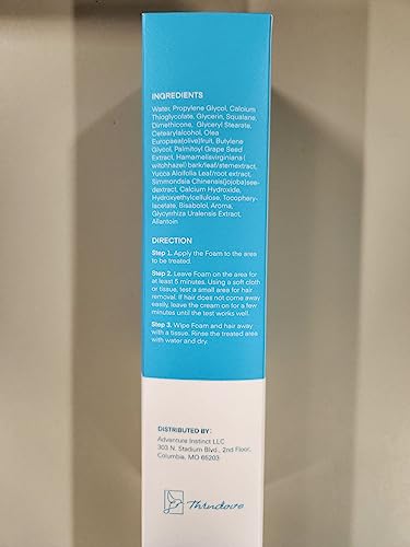 Natural Hair Removal Spray Foam - Latest Formula