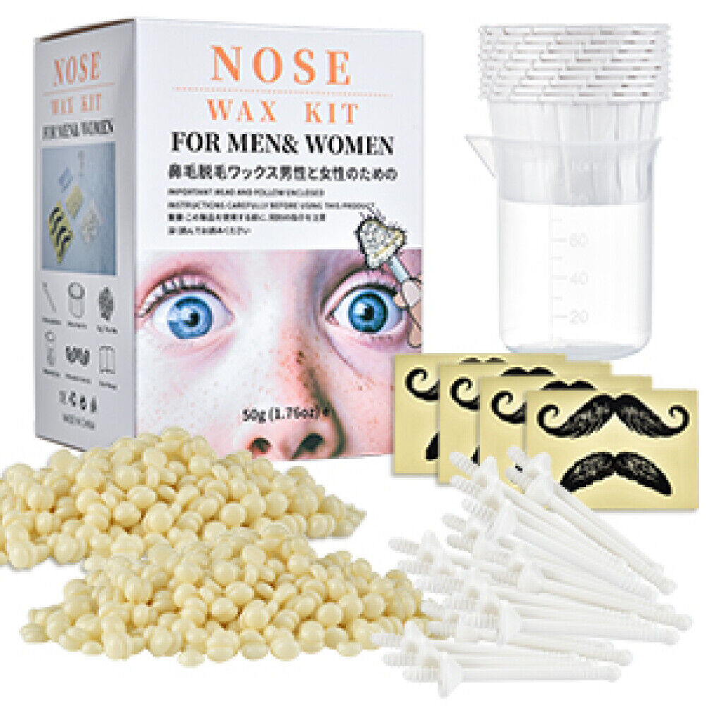 Painless Nose Hair Removal Wax Kit