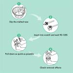 Painless Nose Hair Wax Kit for Men and Women