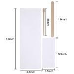 250 Wax Strips with Wooden Applicators Kit