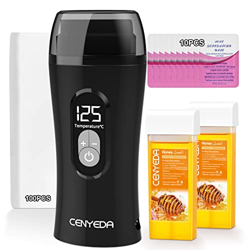 Honey Roll-On Wax Kit for Easy Hair Removal