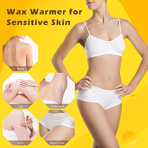 Honey Roll-On Wax Kit for Easy Hair Removal