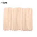 40pcs Disposable Wooden Hair Removal Wax Sticks