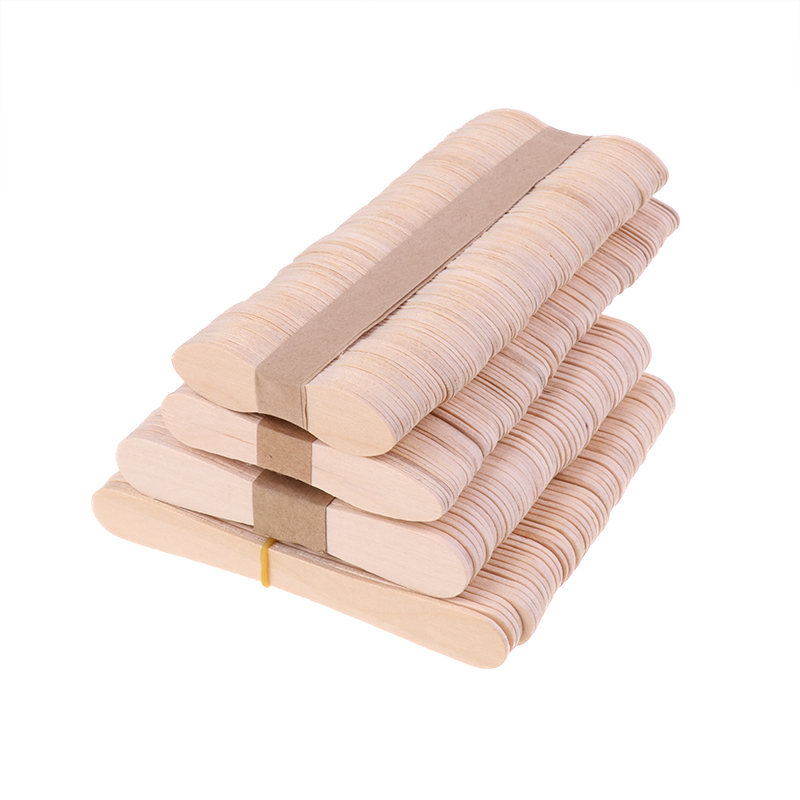 Wooden Waxing Sticks for Hair Removal - 50/100pcs