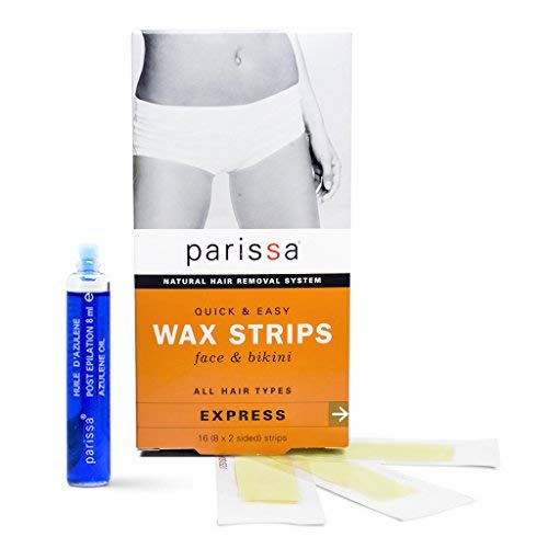 Parissa Wax Strips for Face & Bikini, 16 Count