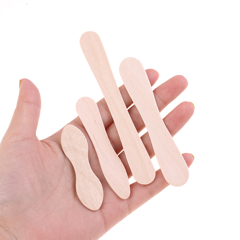 Wooden Waxing Sticks for Hair Removal - 50/100pcs