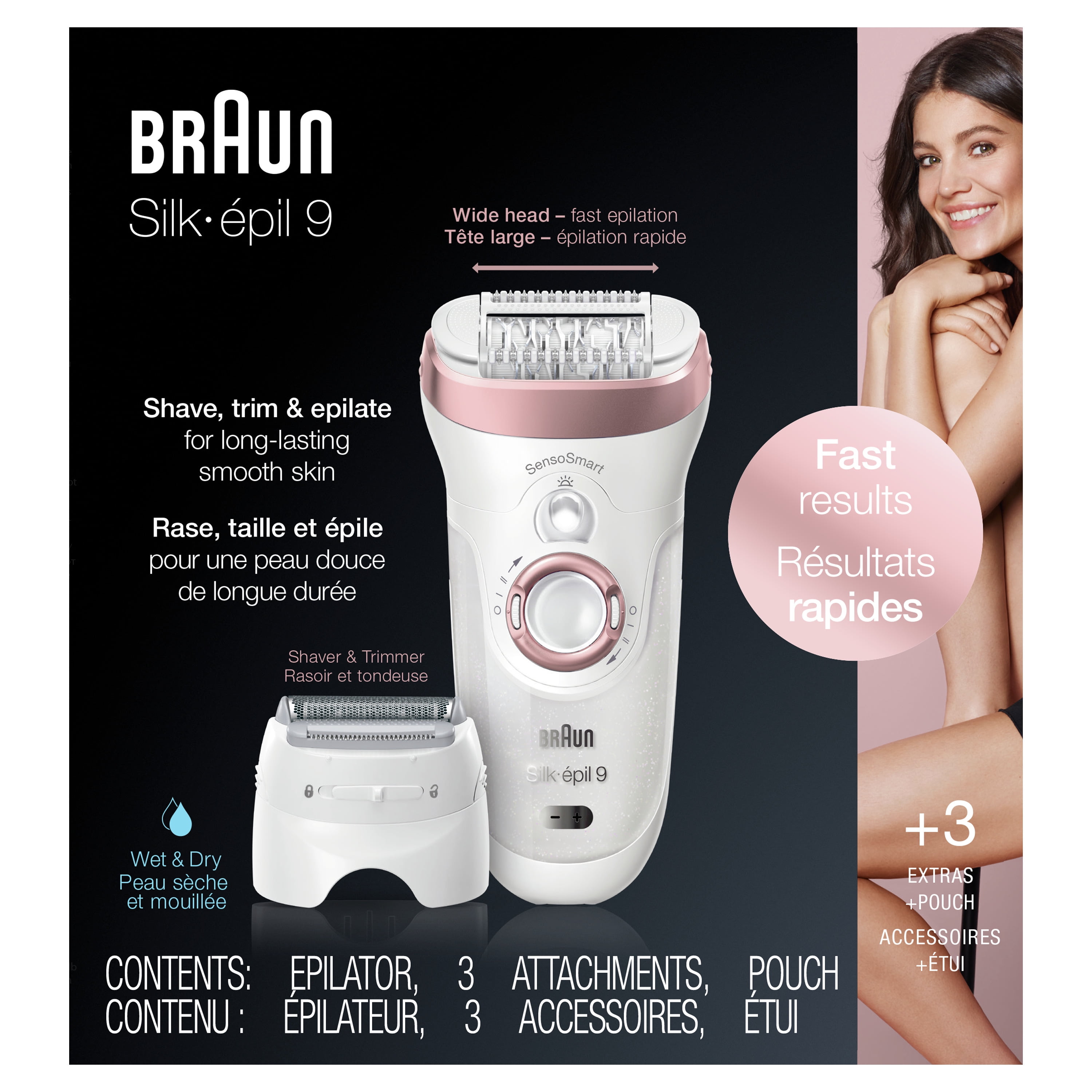 Braun Silk-epil 9 Women's Hair Removal System