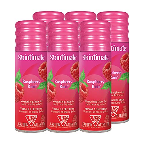Skintimate Raspberry Rain Shave Gel (Pack of 6)
