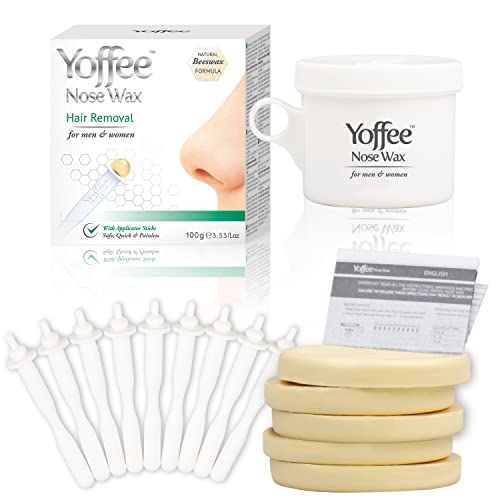 Yoffee Natural Beeswax Nose Hair Removal Wax 50g