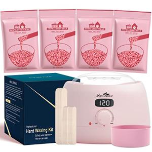 Lifestance Women's Waxing Kit with 31 Accessories