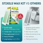 Wax Strips Hair Removal Kit for All Body Areas