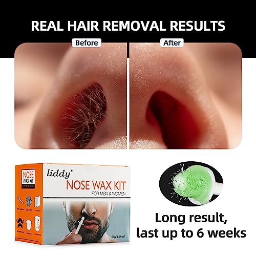 Nose Wax Kit for Easy Hair Removal