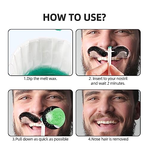 Nose Wax Kit for Easy Hair Removal