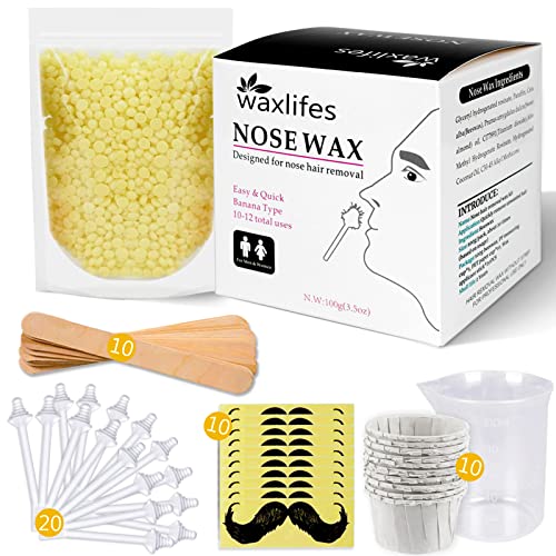 Nose Wax Kit for Easy Hair Removal