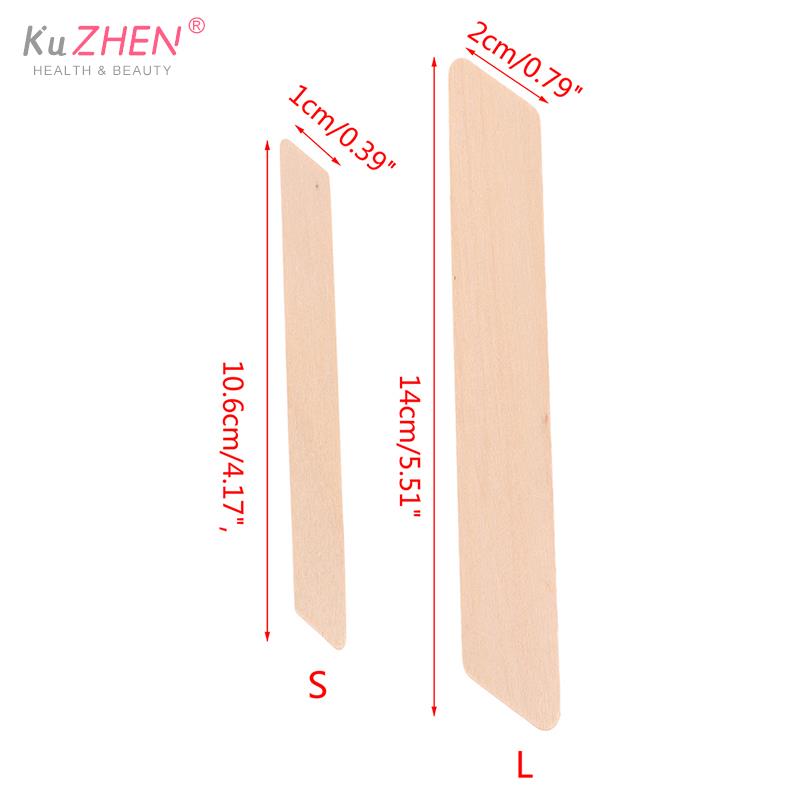Wooden Hair Removal Sticks for Women - 10-100 PCS