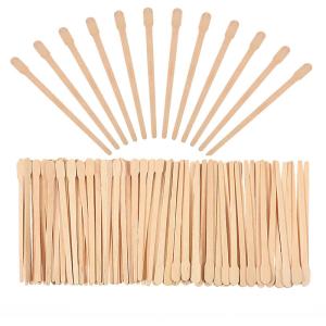 100PCS Wooden Waxing Sticks for Women