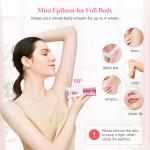 Queenmew Mini Epilator for Women with LED