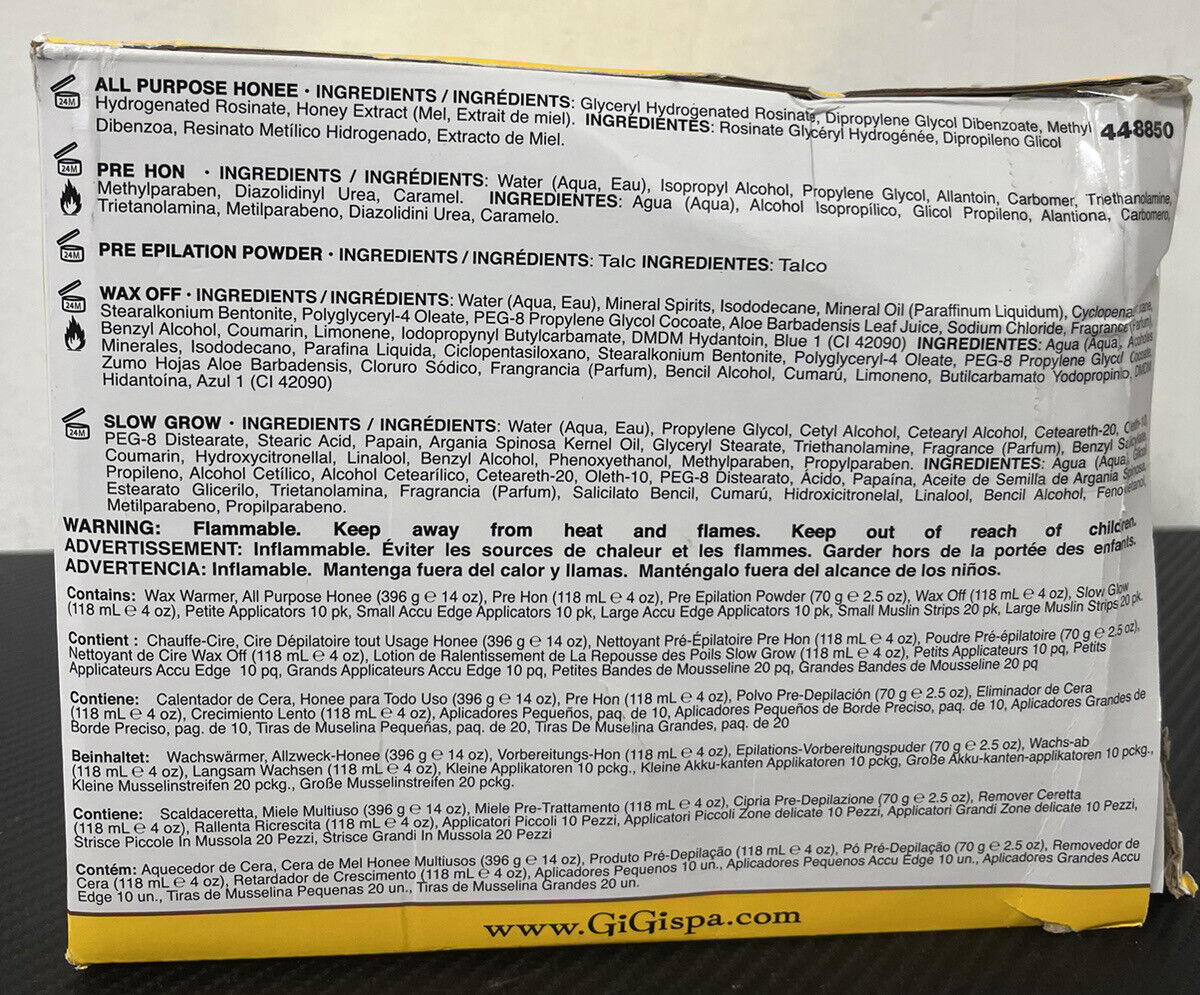 GiGi Student Waxing Kit with Warmer and Strips