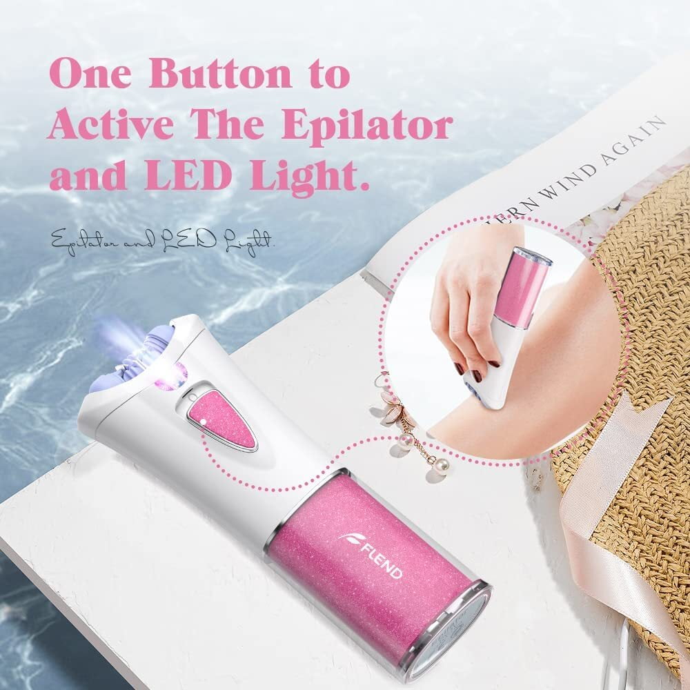 Queenmew Cordless Epilator and Facial Hair Shaver