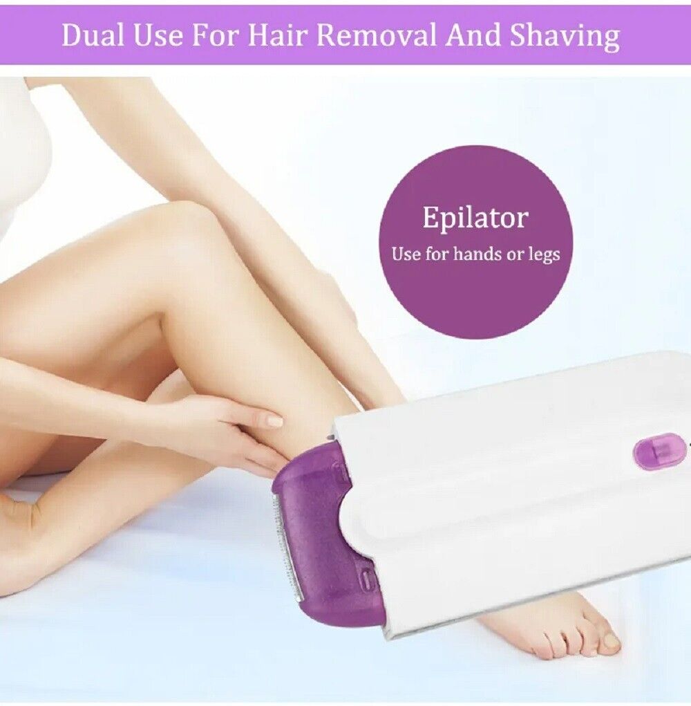 2-in-1 Electric Women's Shaver and Epilator