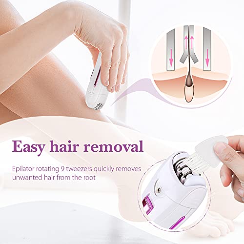 Women's Smooth Glide Epilator for Hair Removal