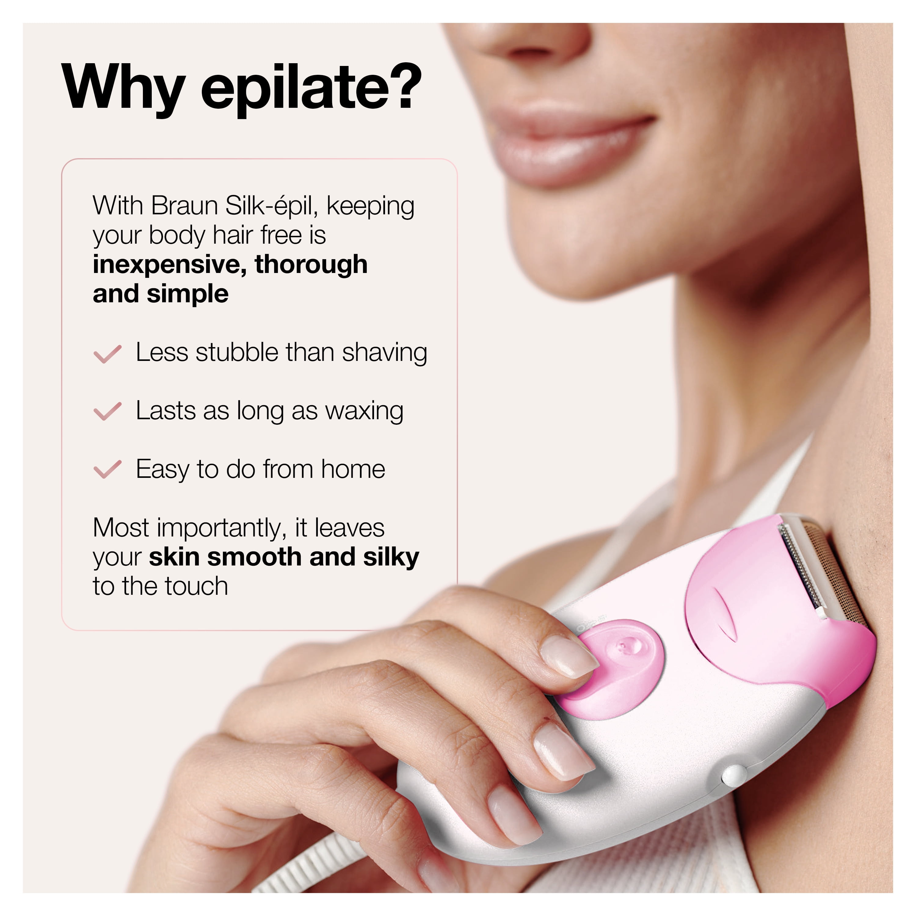 Braun Silk-épil 3 Women's Electric Epilator
