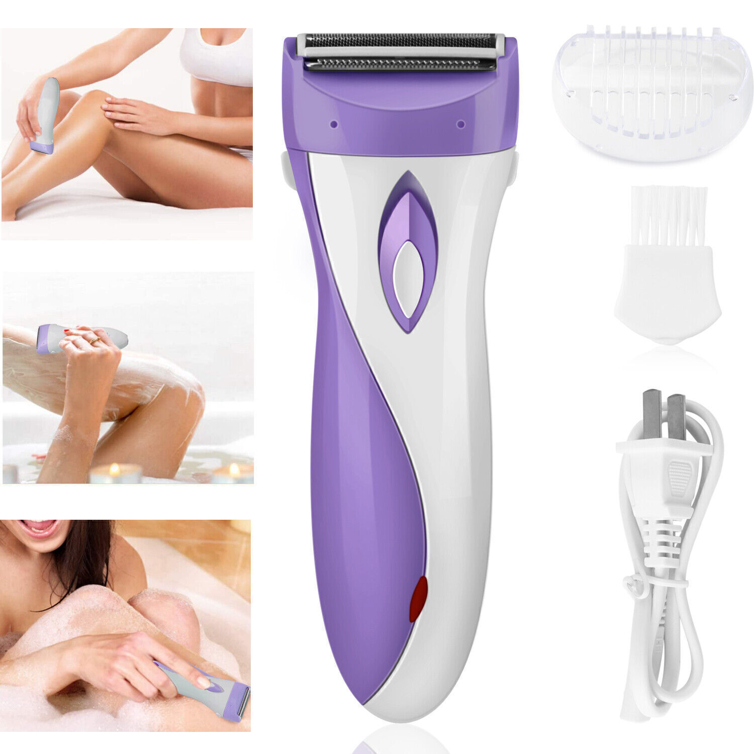 Electric Epilator for Painless Hair Removal